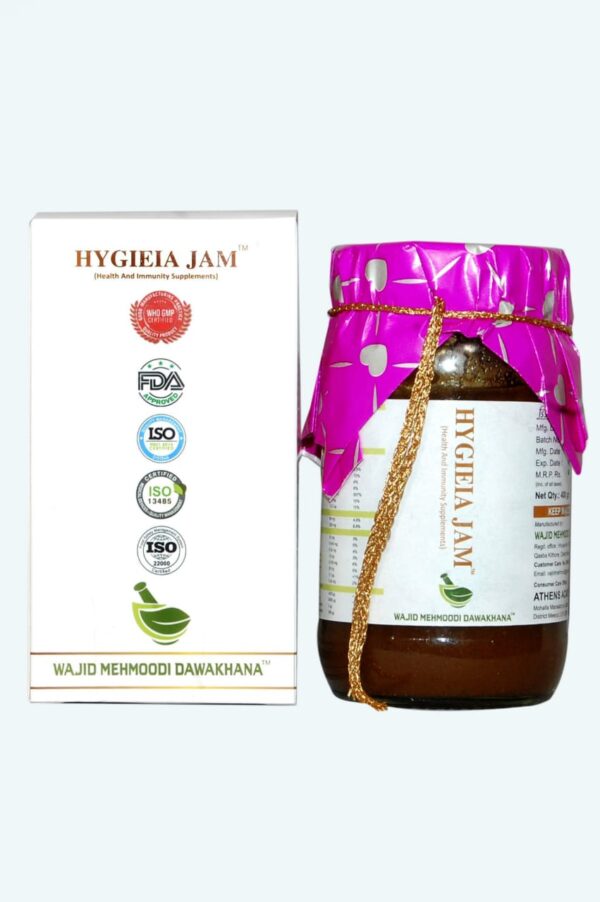 HYGIEIA JAM - Health and Immunity Supplements | Rich in antioxidants and essential nutrients - Helps cleanse and detoxify the body or optimal health (400gm)